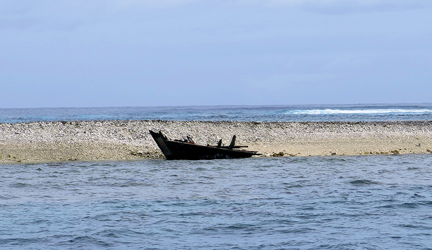 Curtin Maritime - Kingman Shipwreck Salvage - Palmyra Atoll