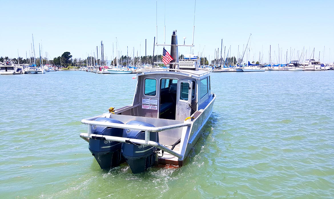 Crew Boat Marine Transportation Construction Polb Port of Long Beach