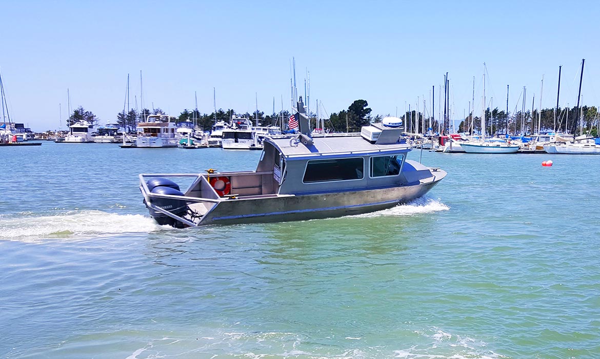 Crew Boat Marine Transportation Construction Polb Port of Long Beach