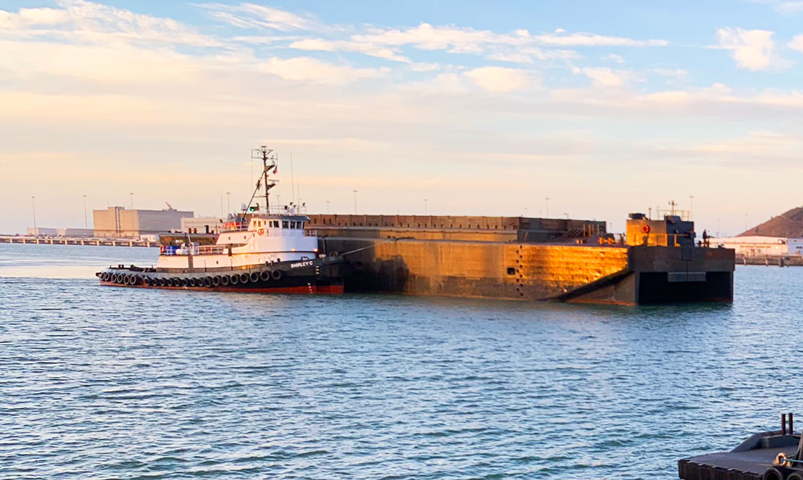 Curtin Maritime ABS Loadline Tug Shirley-C, Port of Seattle, Port of Long Beach, Ca.