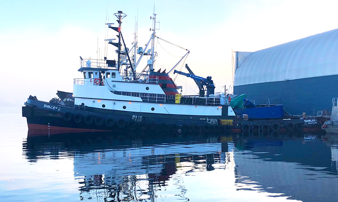 Curtin Maritime ABS Loadline Tug Shirley-C, Port of Seattle, Port of Long Beach, Ca.