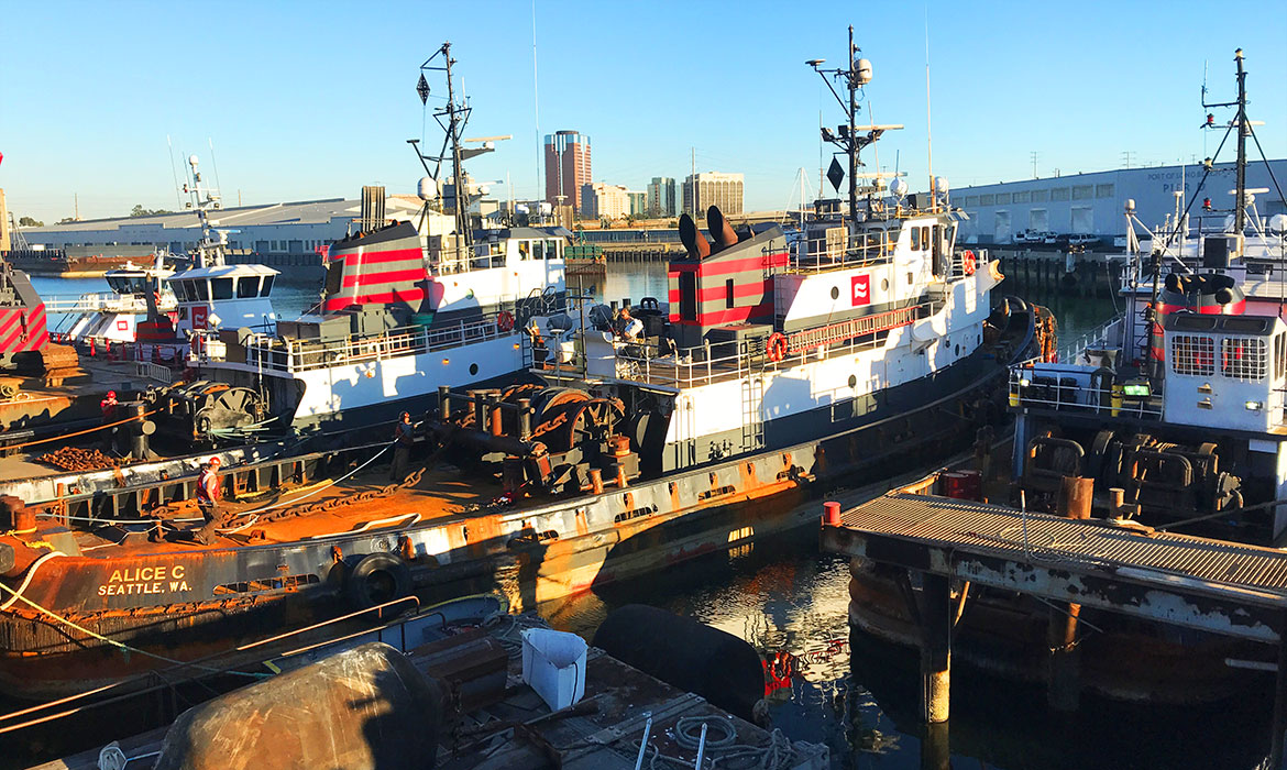 Curtin Maritime Tugboat Alice-C-Port of Seattle, Port of Long Beach