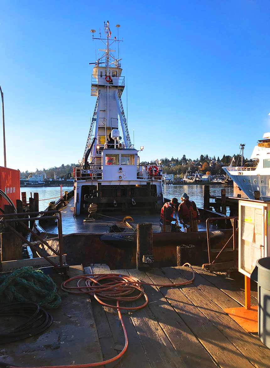 Curtin Maritime Tugboat Karen C Port of Seattle, Port of Long Beach