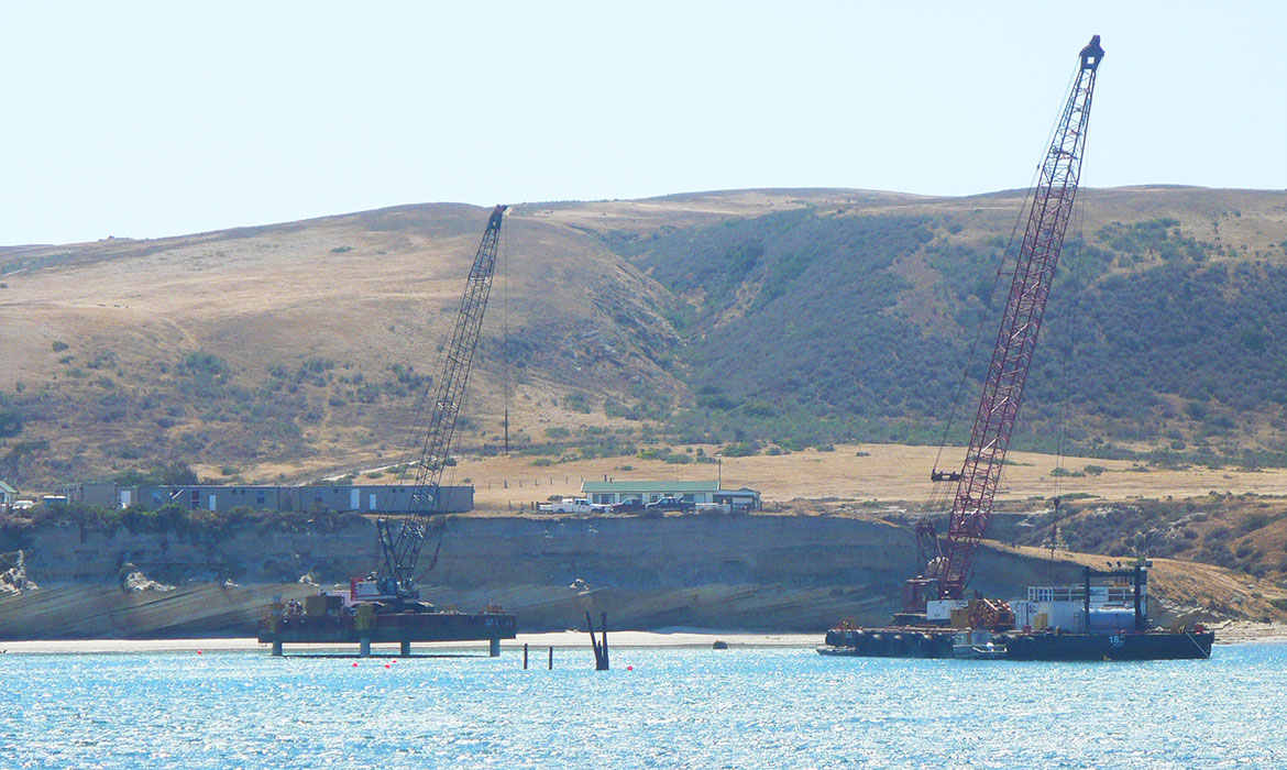 Pier Construction