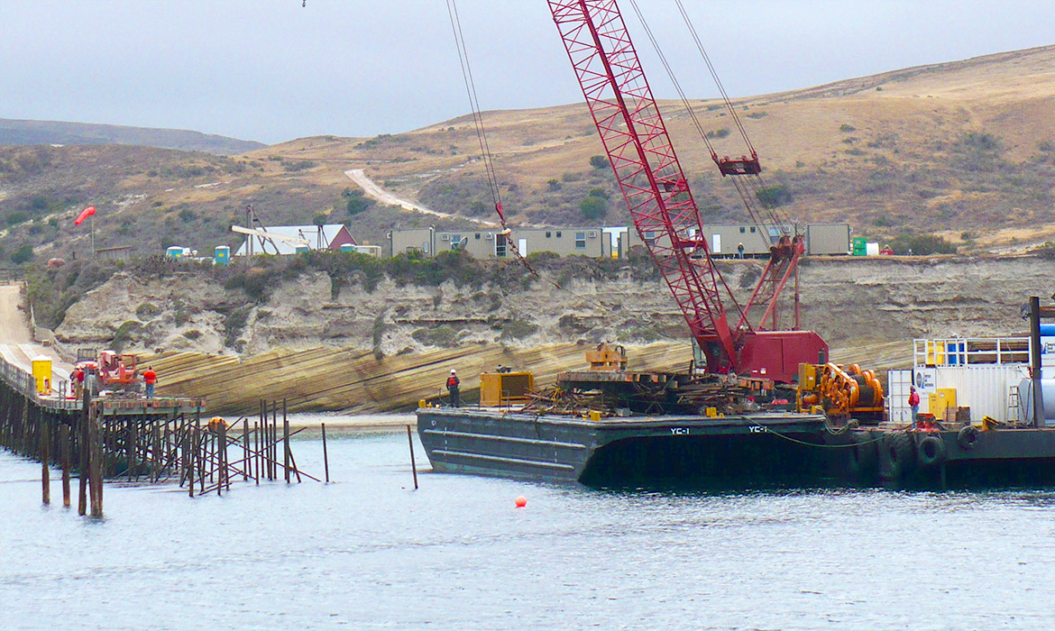 Pier Construction