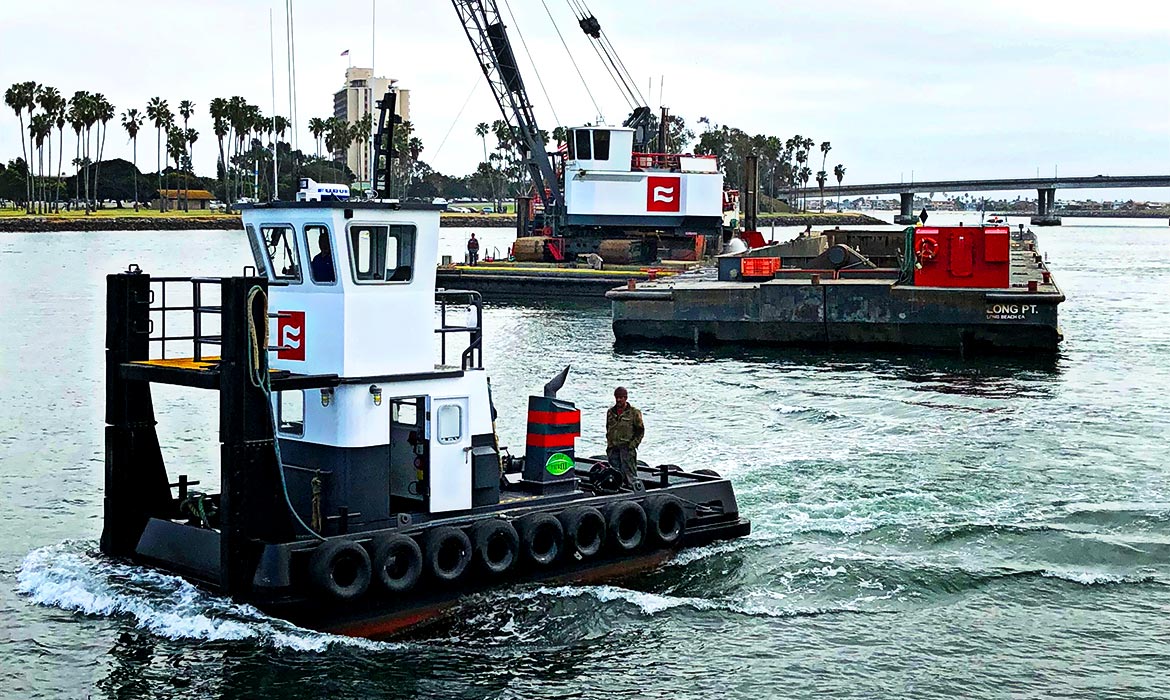 Truckable Push Boat Tug - Curtin Maritime, Corp.
