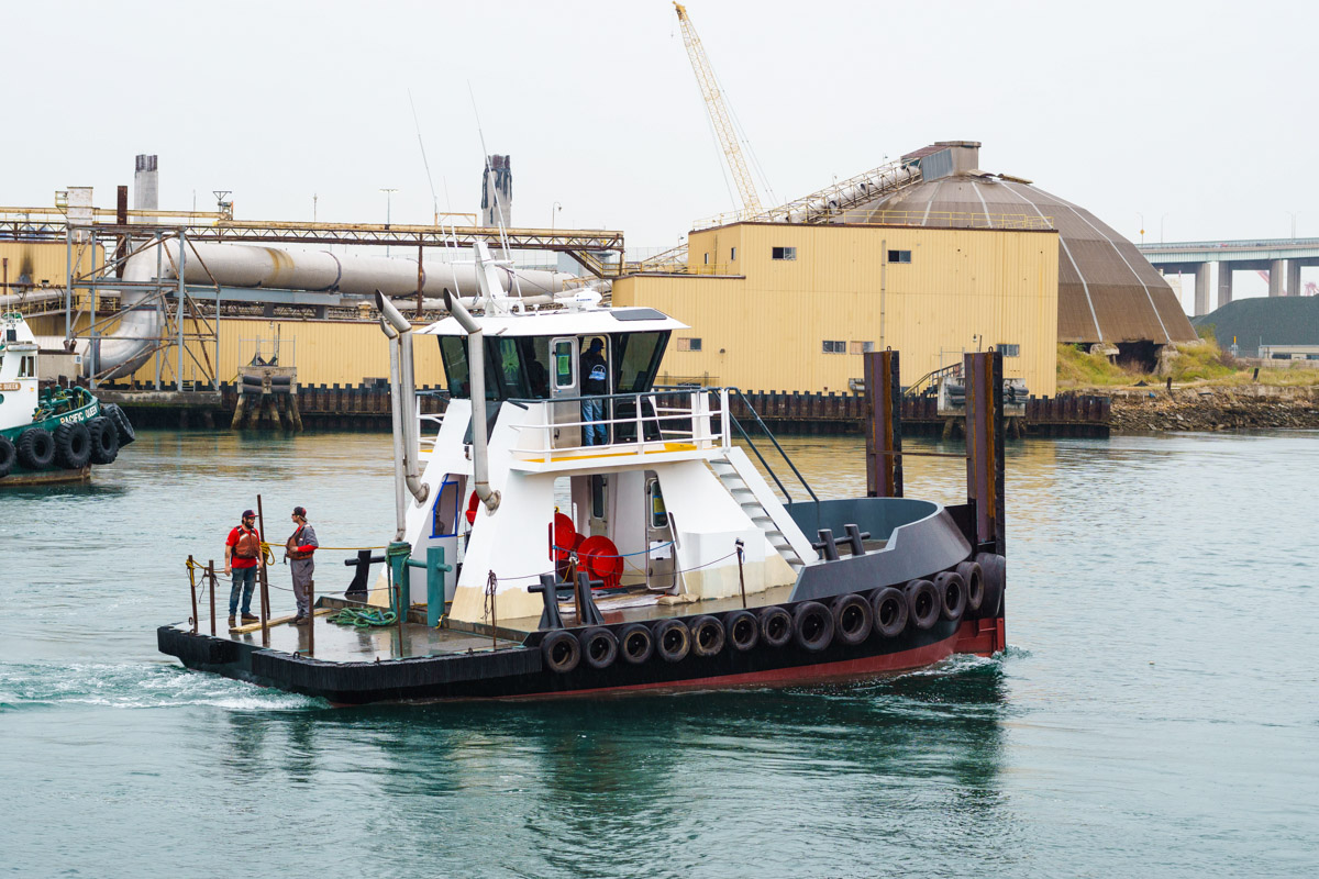 Vessel Design Build Engineering Fabrication Tugboat 45 x20 Workboat Curtin Maritime Bernardine C