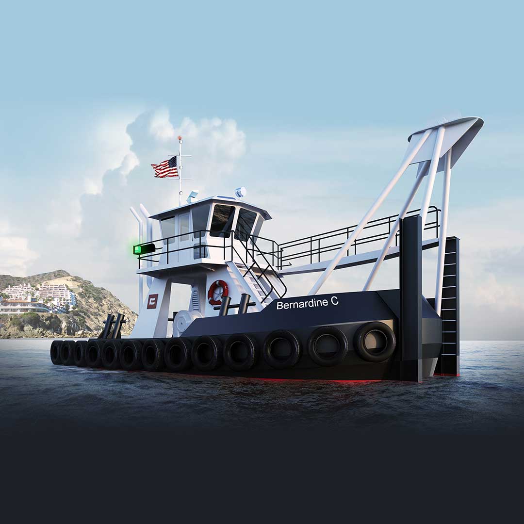 Vessel Design Build Fabrication - Tugboat Bernardine C